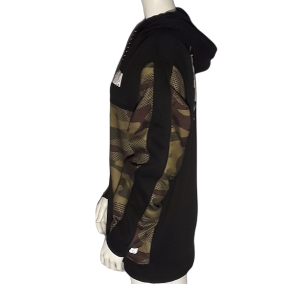 NBA Black/Camo Hoodie Pullover - Picture 3 of 8
